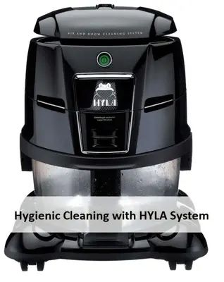 a black kitchen appliance with a hy kitchen cleaning system at Tiny House - Glamping Paradise Skatlar 45722 in Otočec