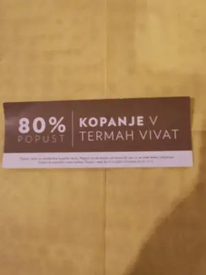 a sign on a door that reads korea puerto terani vat at Apartments Sončnica in Moravske Toplice