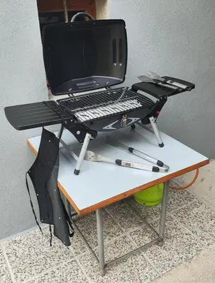 a desk with a laptop computer on top of it at Apartment Irena Bovec in Bovec