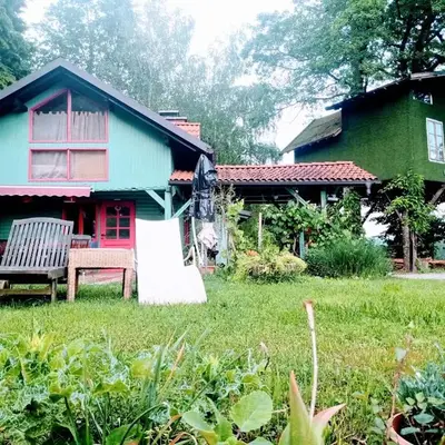 Tree house Ramona & Fairytale wooden house by Ljubljana