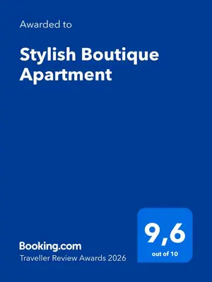 a screenshot of the skyitzboutine appointment website at Stylish Boutique Apartment in Ljubljana