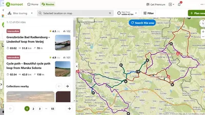 a screenshot of a google maps page with a map at Apartma Anci in Prosenjakovci