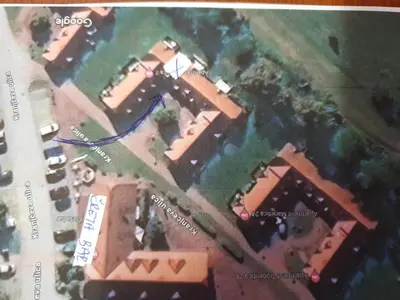 an image of a map of a house at Marjetica20 in Moravske Toplice