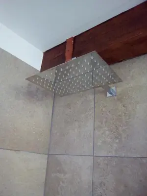a paper airplane on the floor of a room at Silentium Domus doo in Gornje Vreme