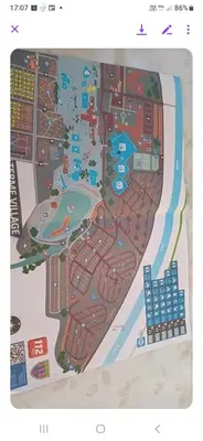 a map at Hišica 6084 Terme Čatež in Mostec