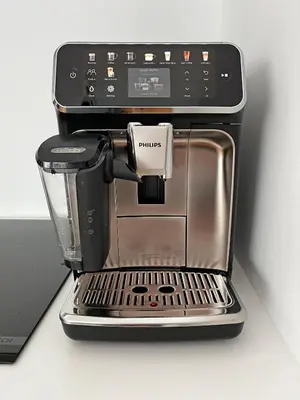 a coffee maker sitting on top of a counter at Apartma 17 - Perla in Bovec