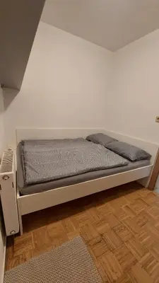 a bedroom with a bed in a room at Puci Apartment in Šmarje-Sap