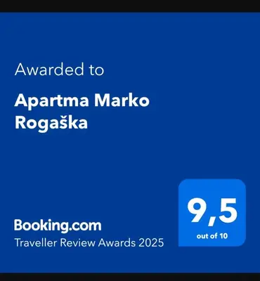 a screenshot of a phone with theania marina marco roxas at Apartma Marko Rogaška in Rogaška Slatina