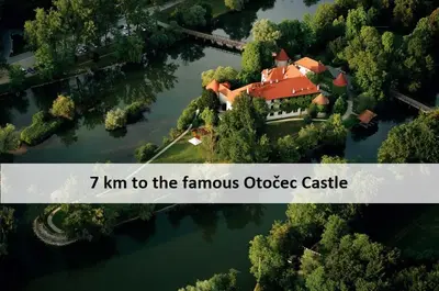 a house in the middle of a river with the words to thefamous at Vineyard Cottage Skatlar 2 in Srednje Grčevje