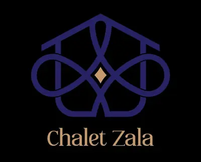 a logo for a club called chalk zala at Chalet Zala in Kranjska Gora