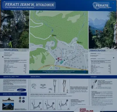 a screenshot of a map of the parkignuana ivy at Apartmaji PRI JUNESKO in Kranjska Gora