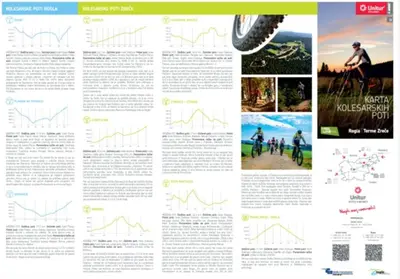 a page of a brochure for a website at Apartma Escales -naselje Nune-Rogla in Zreče