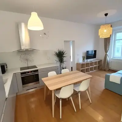 Two-bedroom city apartment