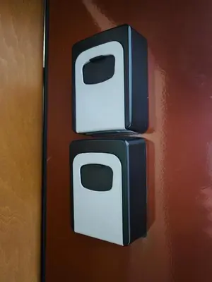 two white toasters on the side of a wall at Planica Studio in Kranjska Gora in Kranjska Gora
