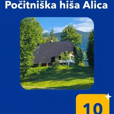 Počitniška hiša Alica