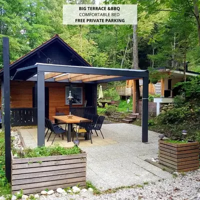 Unique Forest Lodge Bled