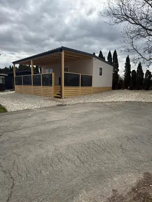 a house with a large garage with a lot at Pavel Cottage with 2 Thermal Riviera Tickets in Moravske Toplice