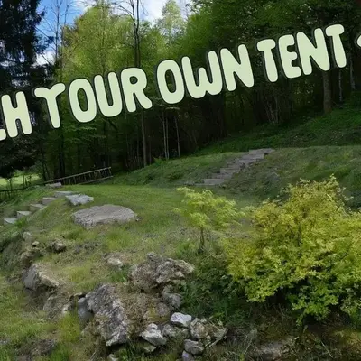 Grajski kamp - pitch your own tent