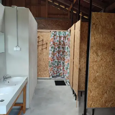 Rustic glamping on a farm