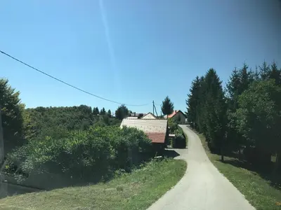 a dirt road leading to a house on a hill at Wine & Nature & Tour in Ptuj
