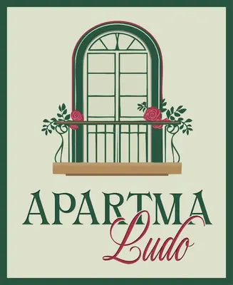 a poster with a window with roses and the wordsarma club at Ludanov apartma in Radlje ob Dravi