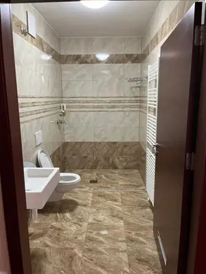 a bathroom with a toilet and a sink at Prenočišča Zvezda in Ljutomer