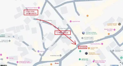 a map of the proposed upgrade to the ashurst road interchange at Casa 1920 Apartment in Bovec