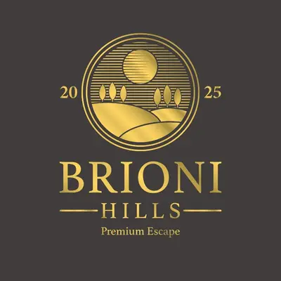 a logo for a bureau hills petroleum agency at Brioni Hills - Premium Escape in Šmarje pri Jelšah