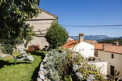 a view from the garden of the house at Apartment Valetovi in Štanjel