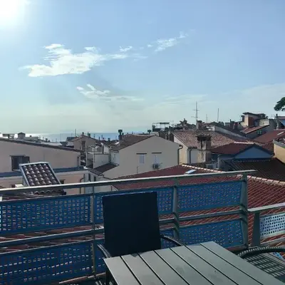 Rosa di Pirano con Terrazza