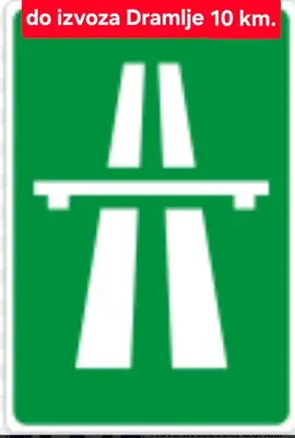 a green sign with the words do kyoto drink km at APARTMA BriGITA in Gorica pri Slivnici