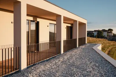 a rendering of a house with a driveway at Emeran Reya Estate in Šmartno