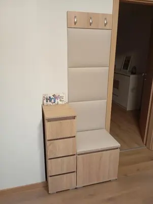 a room with a closet with drawers and a shelf at Apartmaji Divji vrt in Lendava