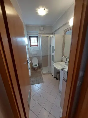 a bathroom with a toilet and a sink at Cozy Nook Stays, Ski rent, med Roglo in Termami Zreče, in Zreče