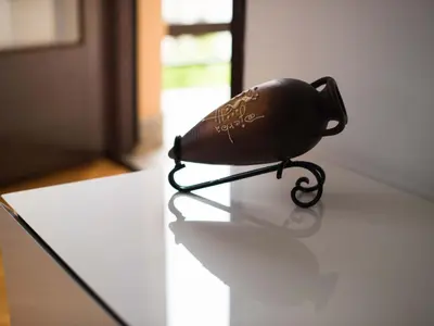 a small object sitting on top of a table at Apartment Tolle Ferienwohnung in Zasip mit Parkplatz by Interhome in Bled