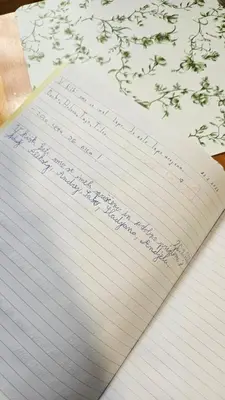a piece of paper with writing on top of it at Brunarica Beti in Brežice