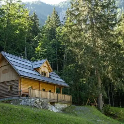 Alpine Loghouse Planšarska bajta Matkov Kot