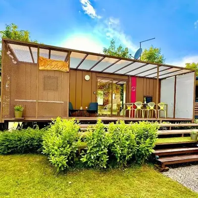 VRBA Premium riverside mobile house BIG BERRY
