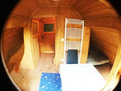 an inside view of a small room in a house at Blazic I in Maribor