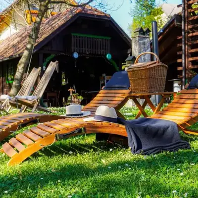Resort pod orehi - Bled - Apartma & Glamping & Savna