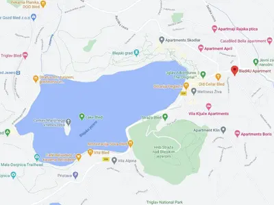 a map of dubrovincialolis province of ontario at Bled4U Apartment in Bled