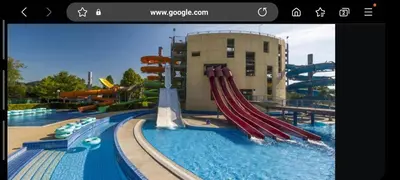 a water park with a slide and a water slide at Perfect Apartma - Apartments - Free parking! in Maribor