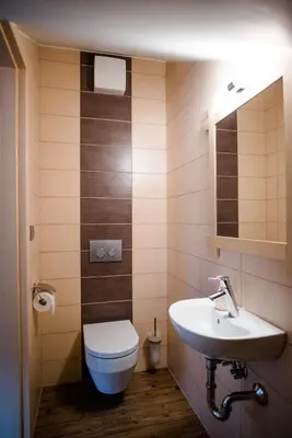 a bathroom with a toilet and a sink at Luxury apartment with a nice view in Kranjska Gora in Kranjska Gora
