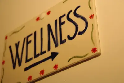 a sign with the word villas on a wall at Tourist Farm Zelinc in Cerkno