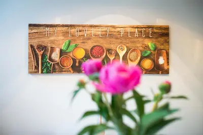 a picture of a sign that reads culinary plateau at Apartma Ela in Bled