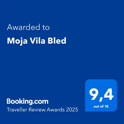 a blue screen with the text wanted to moto vita bleed at Moja Vila Bled in Bled
