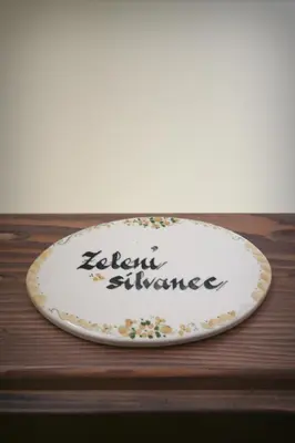 a plate with the words latent exchange written on it at Merkež Guest House in Bizeljsko