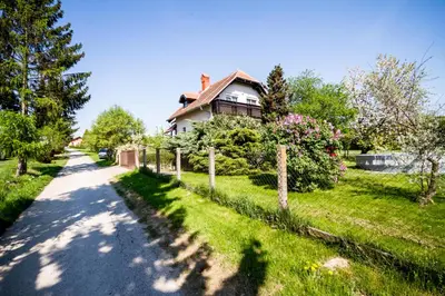 a house on the side of a road at D&J house in Ormoz