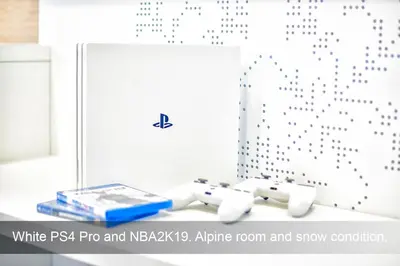 a white psx pro and nbcx alpha room and show condition at 4* Green Heaven in centre of Bled in Bled
