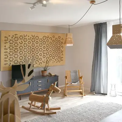 Lesnavesna designer Apartment with a garden